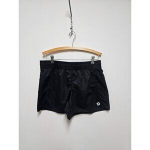 DEMARINI Womens Black Running Fitness Training Shorts New